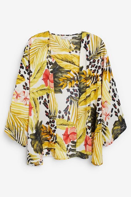 Next Blusenkimono Cover-up mit tropischem Animal-Print (1-tlg) günstig online kaufen