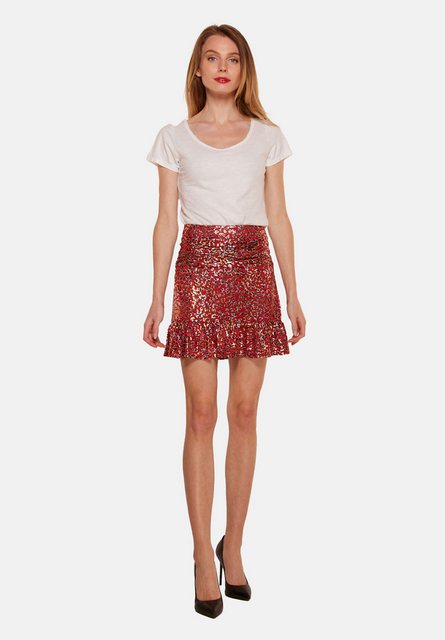 Tooche Minirock Leo Skirt Chic in den Sommer günstig online kaufen