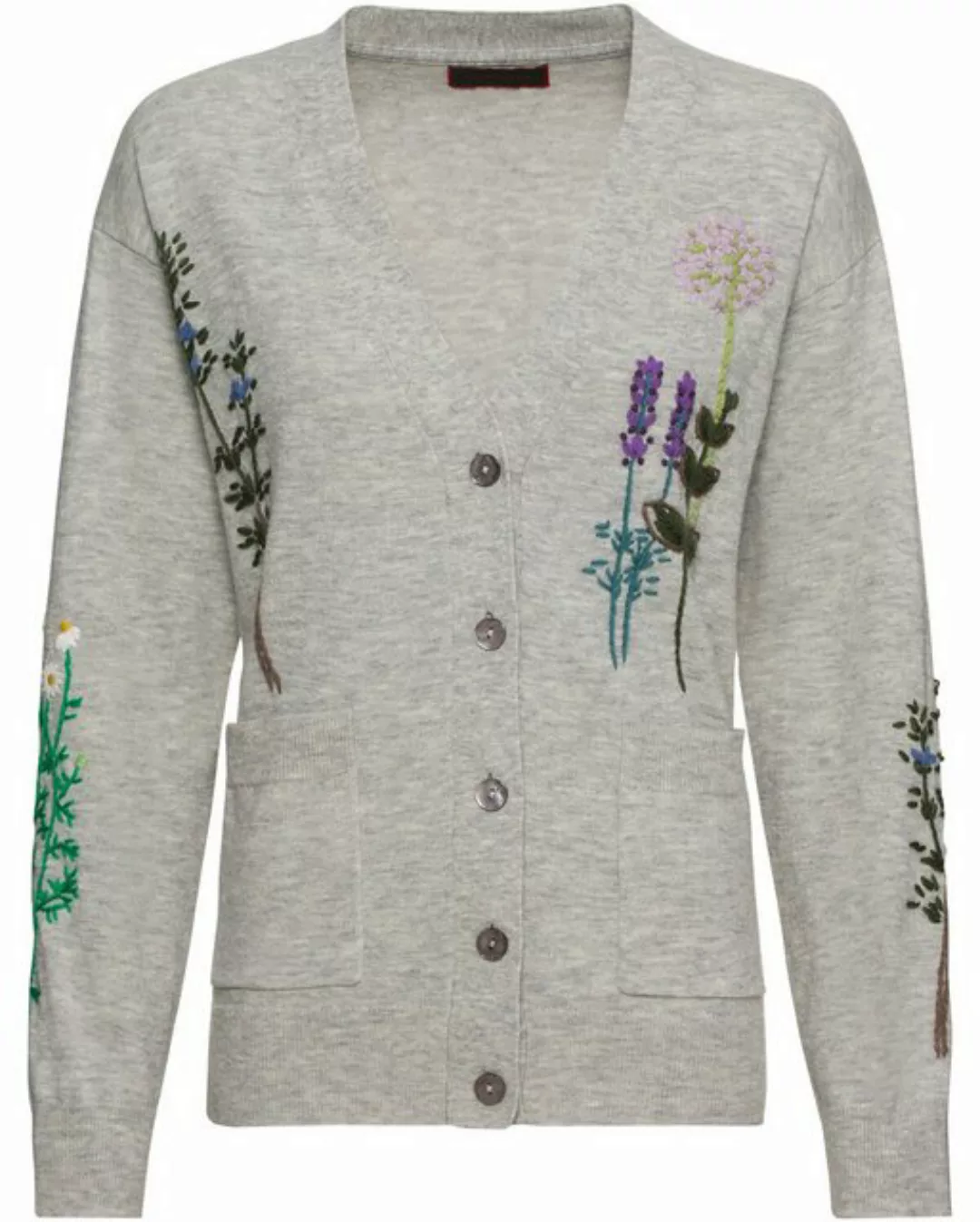 Reitmayer Strickjacke Cardigan mit Gartenkräutern günstig online kaufen