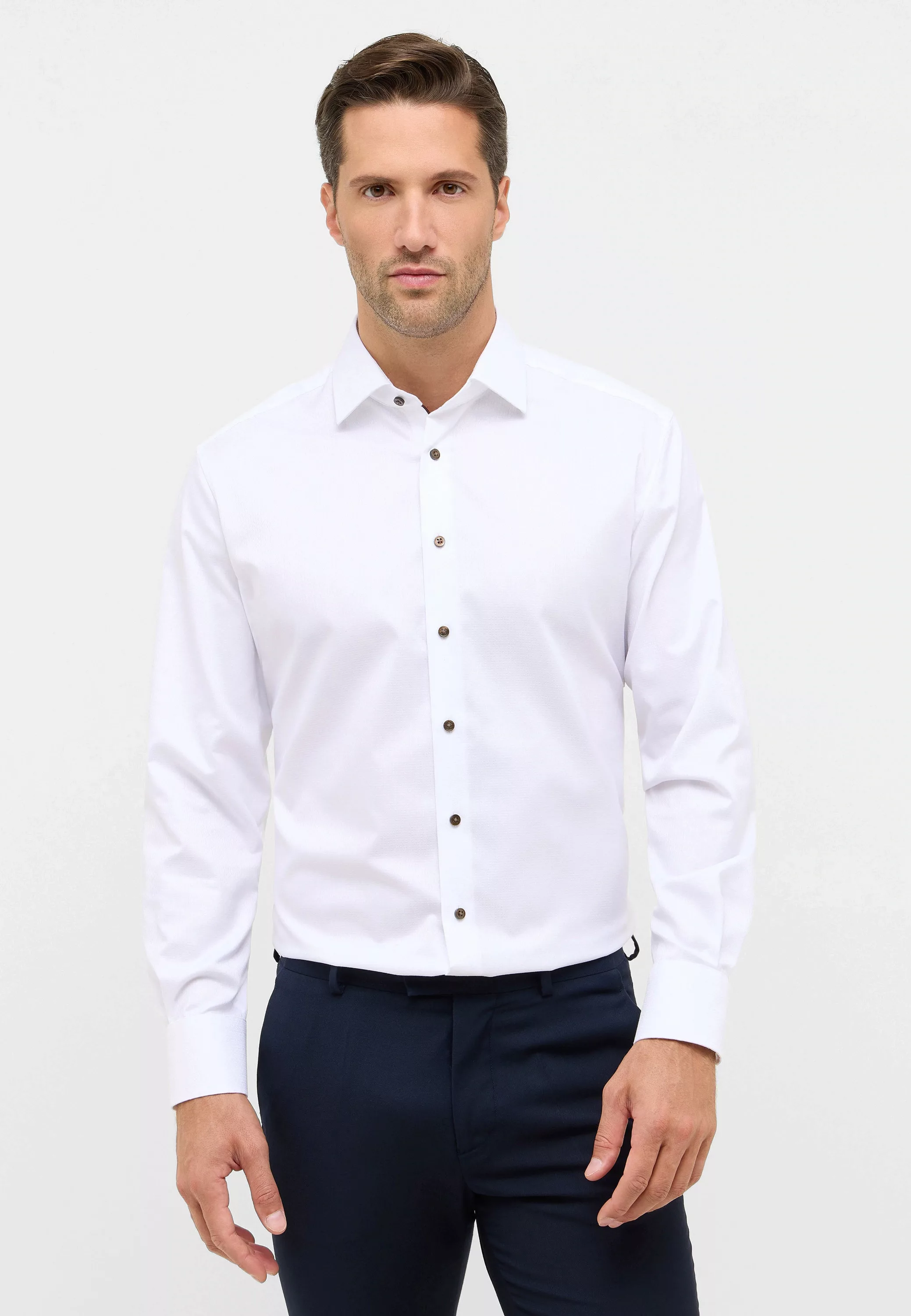 Eterna Langarmhemd "MODERN FIT", NON IRON (bügelfrei) günstig online kaufen