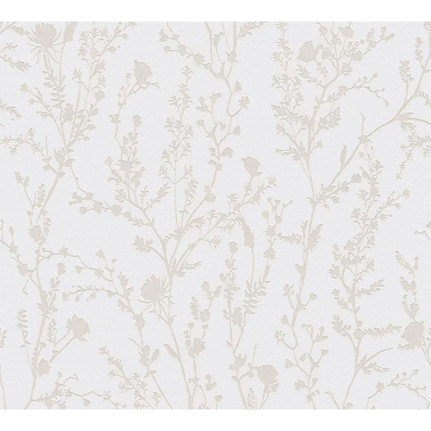 Bricoflor Wildblumen Tapete mit Perlmutt Effekt Moderne Landhaus Blumentape günstig online kaufen