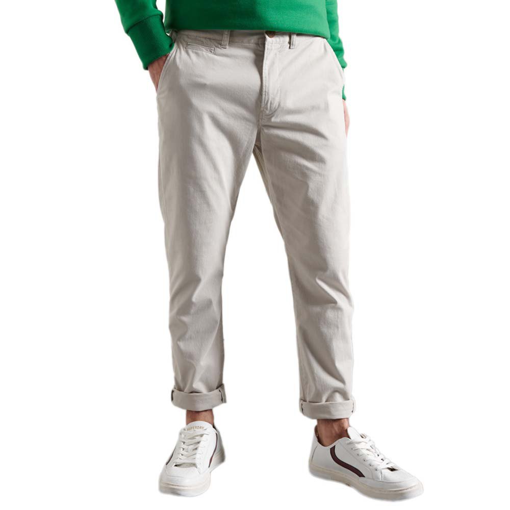 Superdry Core Slim Chino Hose 36 Core Stone günstig online kaufen