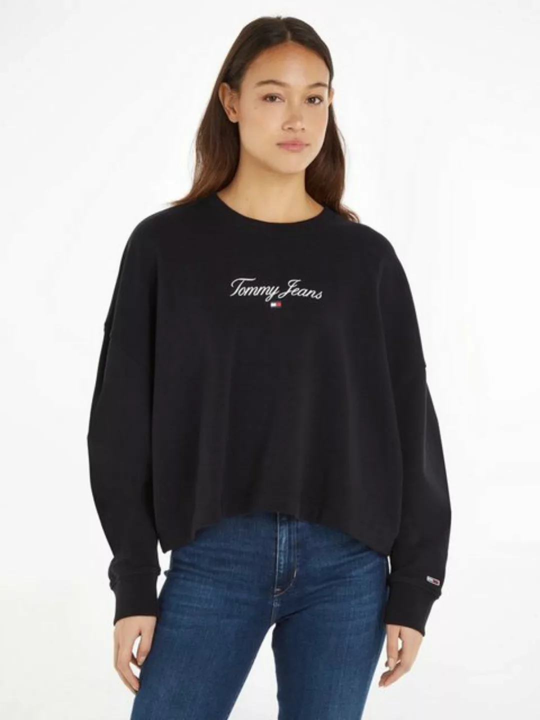 Tommy Jeans Curve Sweatshirt TJW CRV ESSENTIAL LOGO 1 CREW PLUS SIZE CURVE, günstig online kaufen