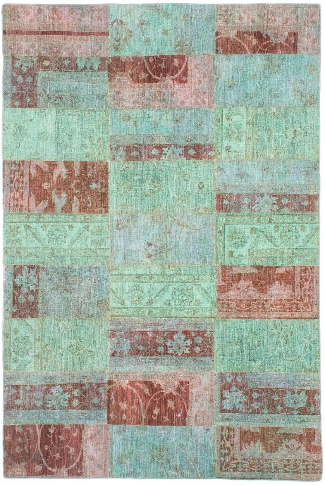 morgenland Teppich »Patchwork - 270 x 182 cm - mehrfarbig«, rechteckig, Woh günstig online kaufen