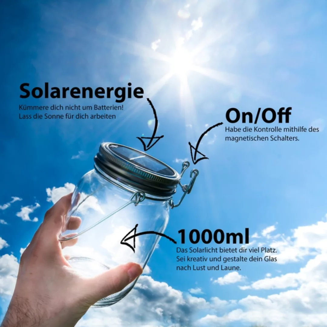 Southlake Solarglas, Solar Jar - Das Saubere Licht günstig online kaufen
