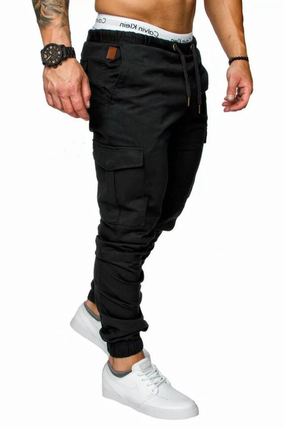 REPUBLIX Cargohose VINCE Herren Jogger Chino Hose Jeans günstig online kaufen