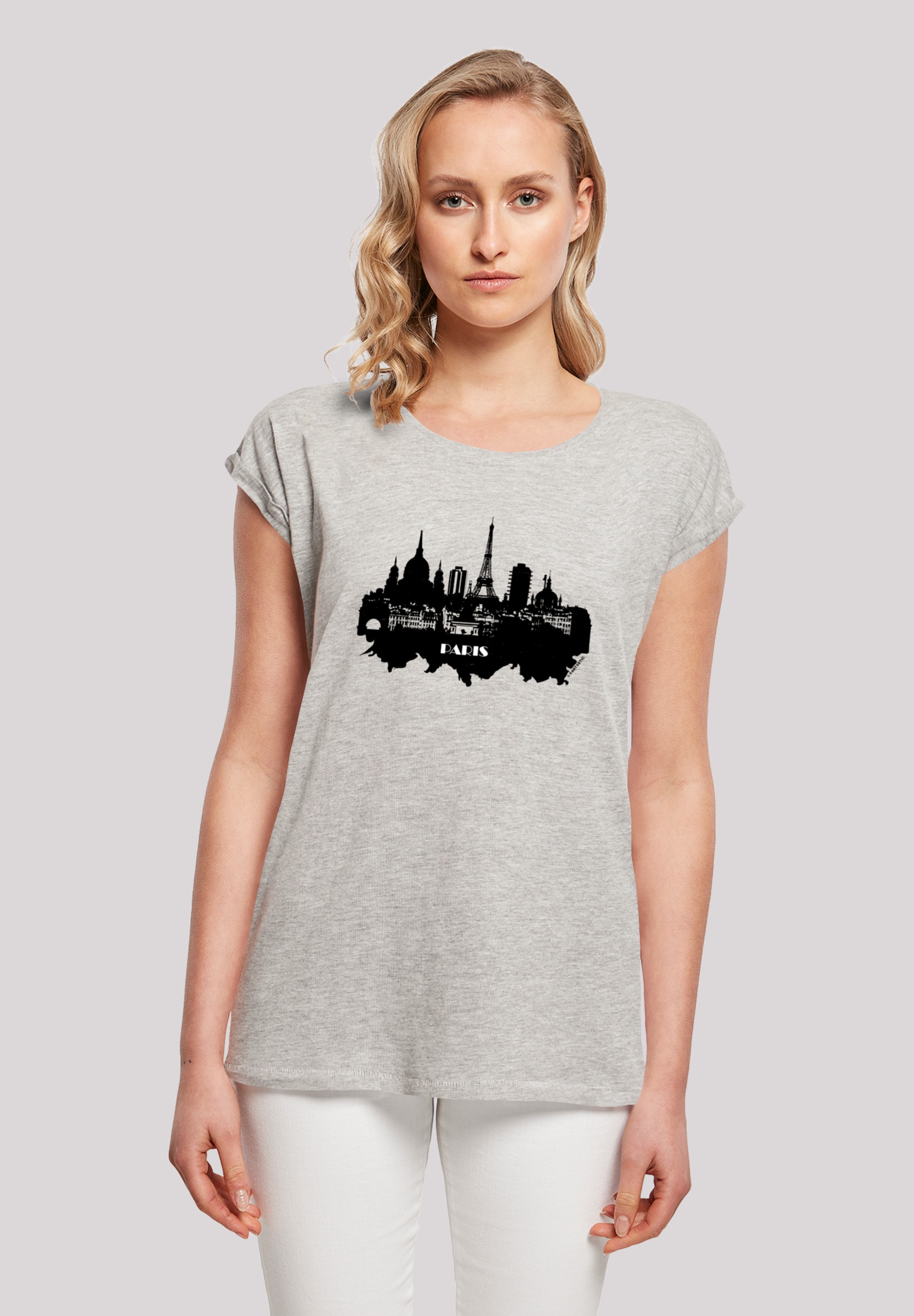 F4NT4STIC T-Shirt "PARIS SKYLINE SHORT SLEEVE TEE", Print günstig online kaufen