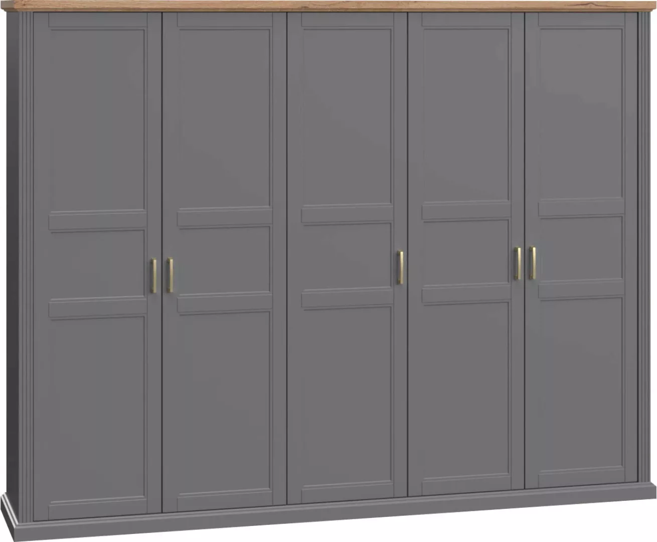 Home affaire Kleiderschrank "Tara, wahlweise 4 Breiten, hoher Schrank 227cm günstig online kaufen