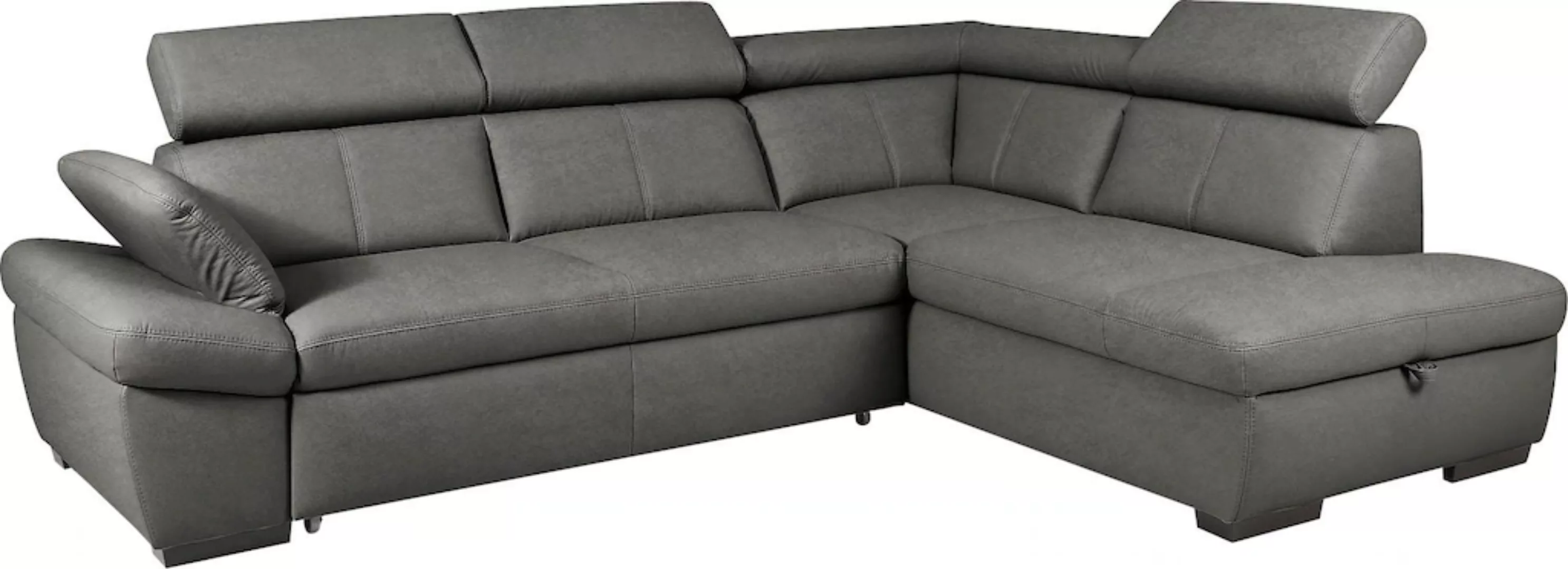 exxpo - sofa fashion Ecksofa Salerno, klassisch modernes Funktionssofa, hoh günstig online kaufen