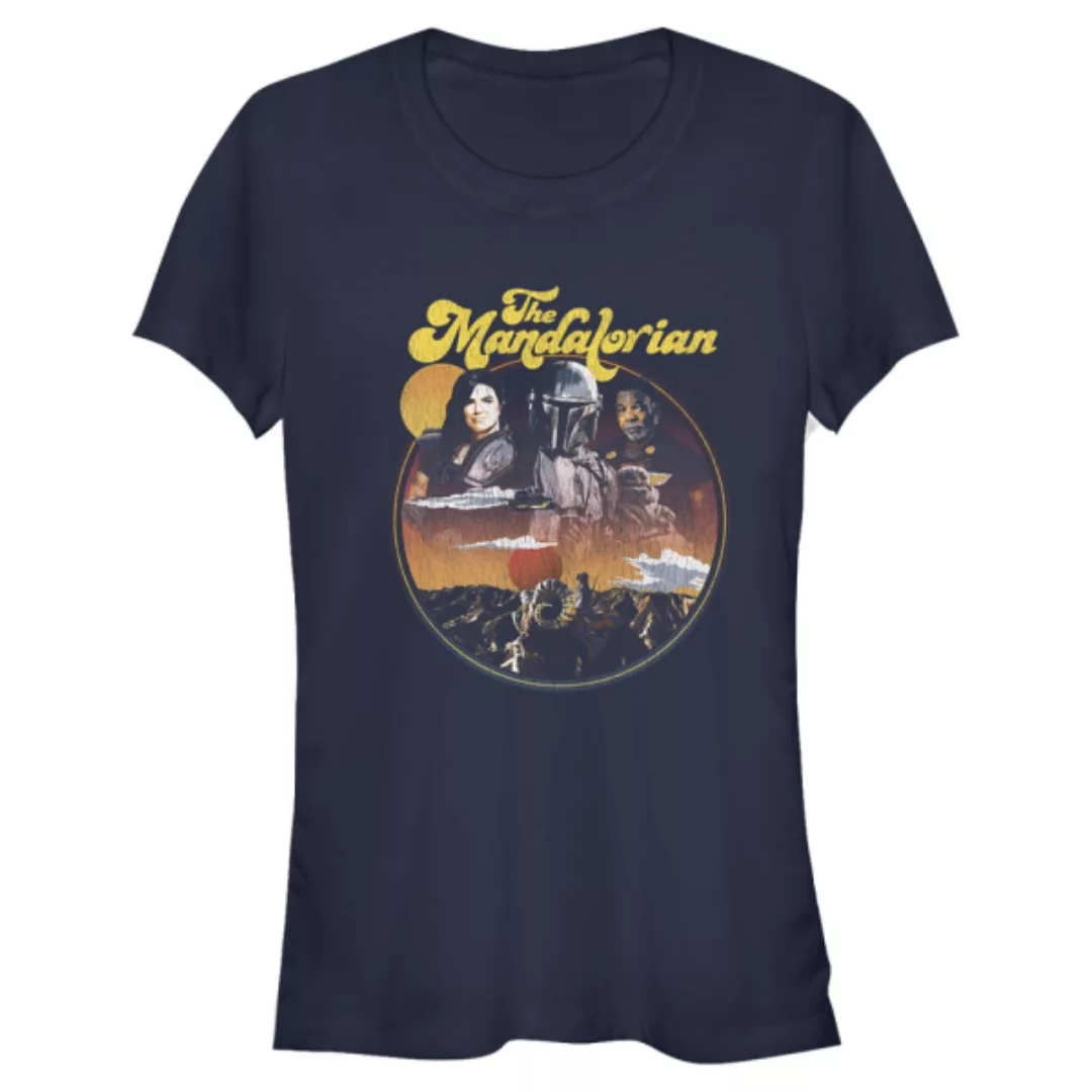 Star Wars - The Mandalorian - Mandalorian Razor Crew - Frauen T-Shirt günstig online kaufen