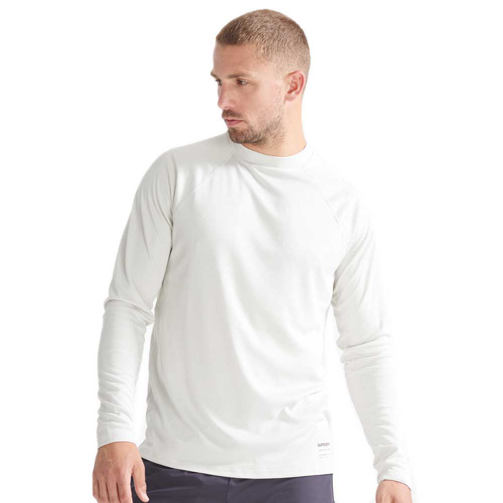 Superdry Train Langarm-t-shirt Mit Stehkragen S Soft Grey günstig online kaufen