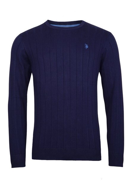 U.S. Polo Assn Strickpullover Pullover R-Neck Sweater (1-tlg) günstig online kaufen