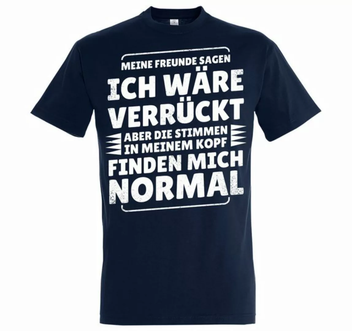 Youth Designz Print-Shirt Verrückt Normal Herren T-Shirt mit lustigen Spruc günstig online kaufen