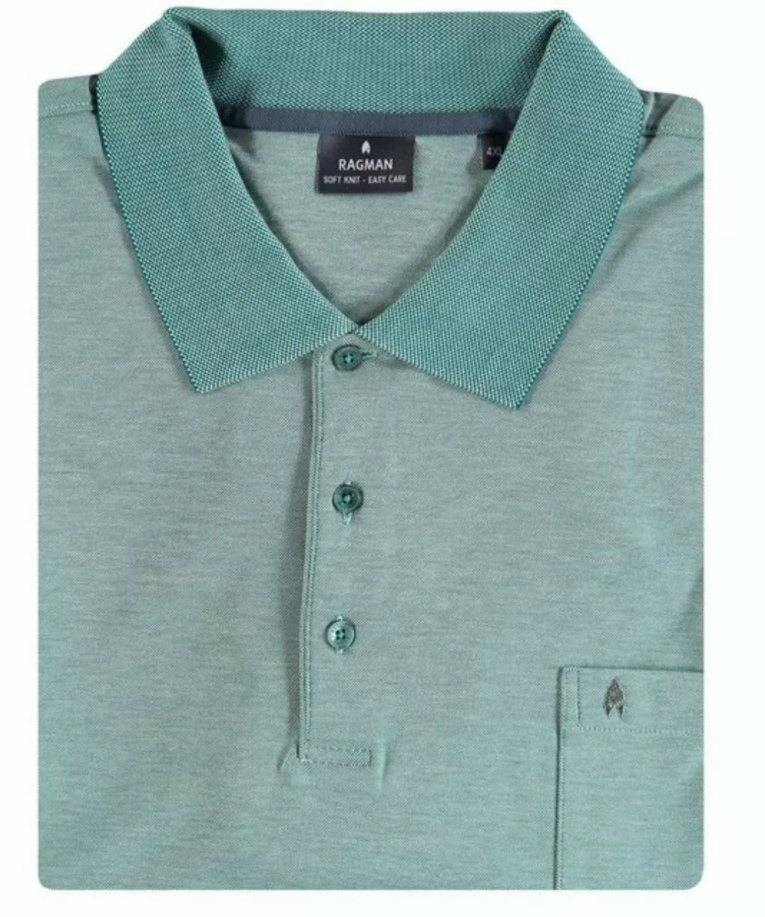 RAGMAN Poloshirt Kurzarm Softknit günstig online kaufen