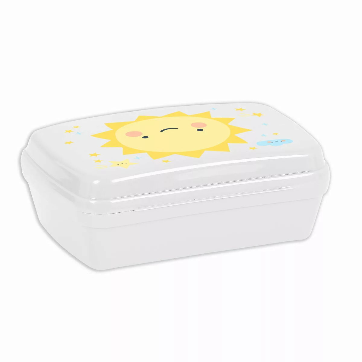 Brotdose Für Sandwiches Safta Solete Kunststoff Weiß Gelb (17 X 6 X 14 Cm) günstig online kaufen