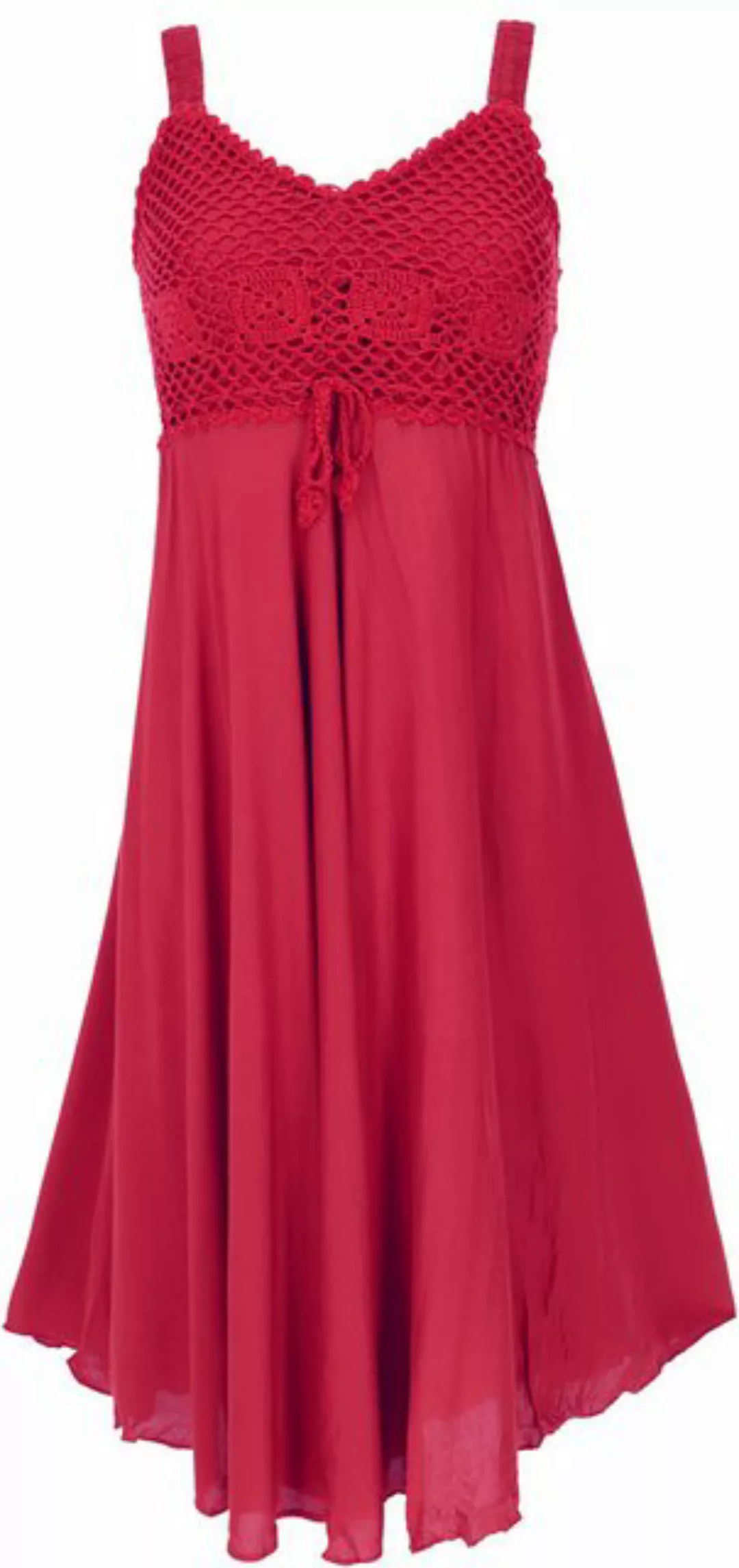 Guru-Shop Midikleid Boho Minikleid, Häkelkleid, Sommerkleid,.. alternative günstig online kaufen