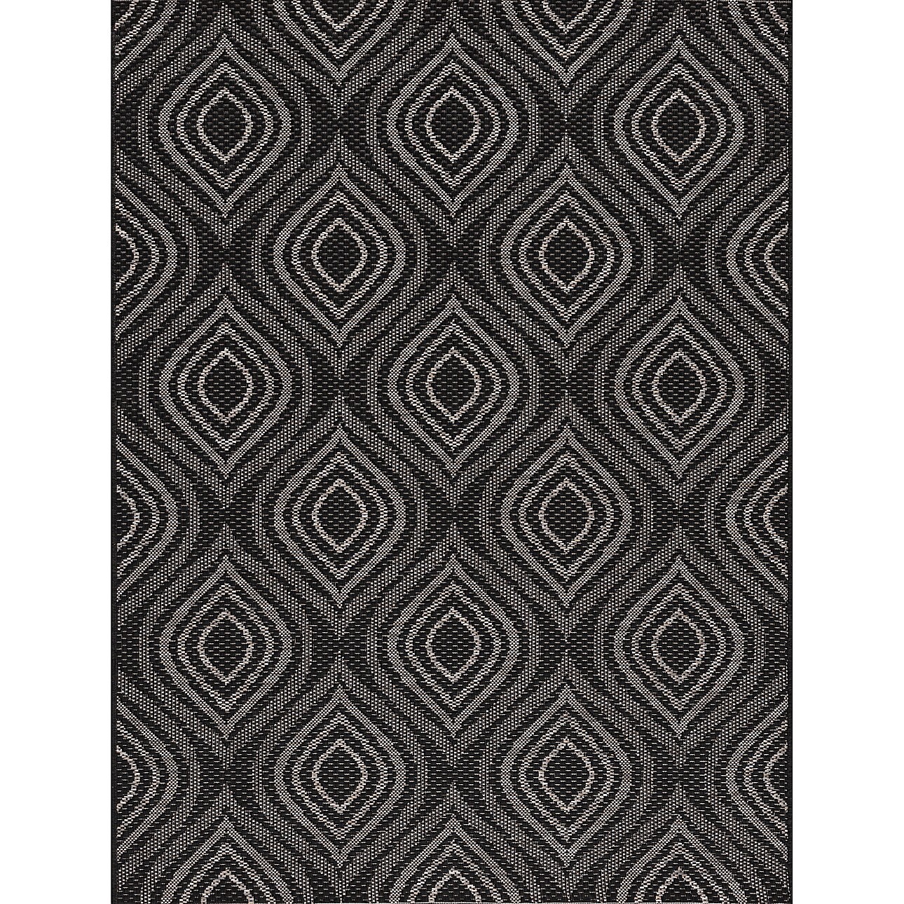 Teppich Breeze black/ clif grey 120 x 170 cm, 120 x 170 cm günstig online kaufen