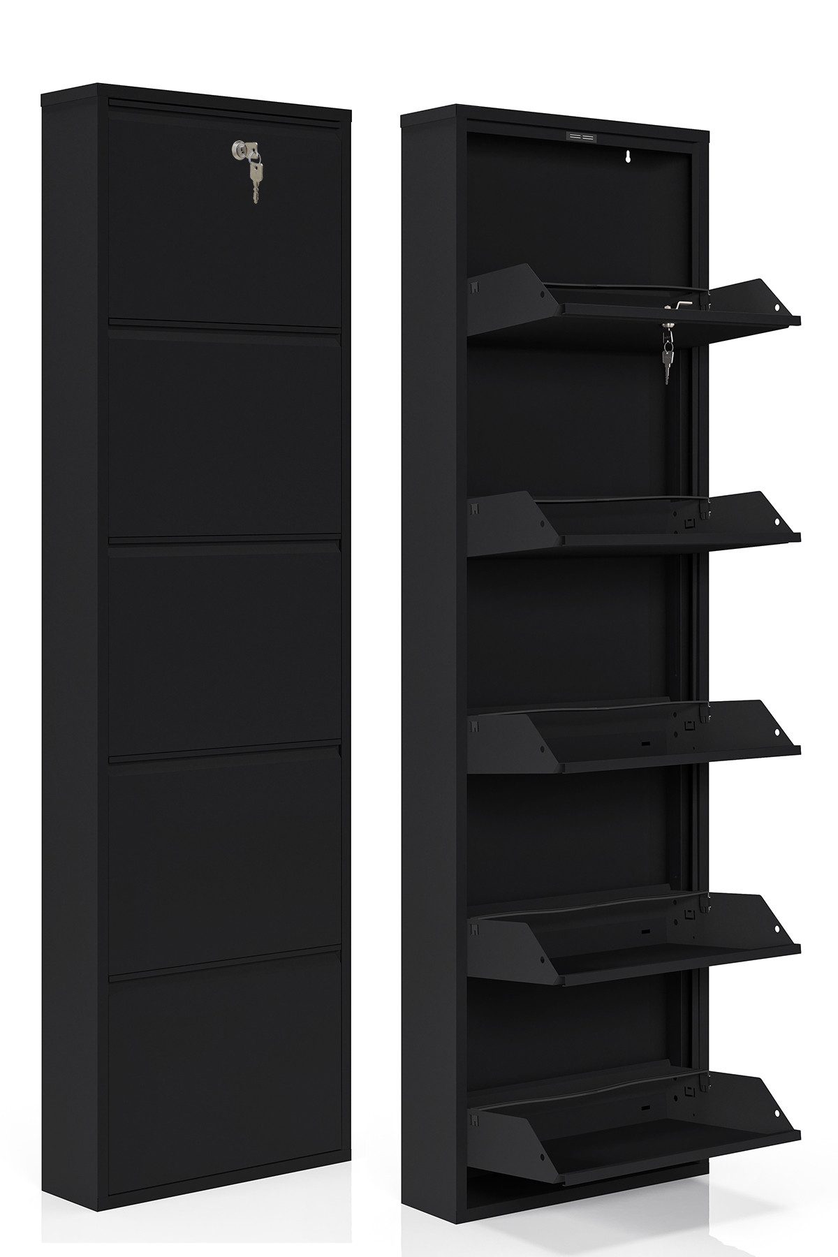 Kaufexpress GmbH Schuhschrank aus Metall, abschließbar, günstig online kaufen