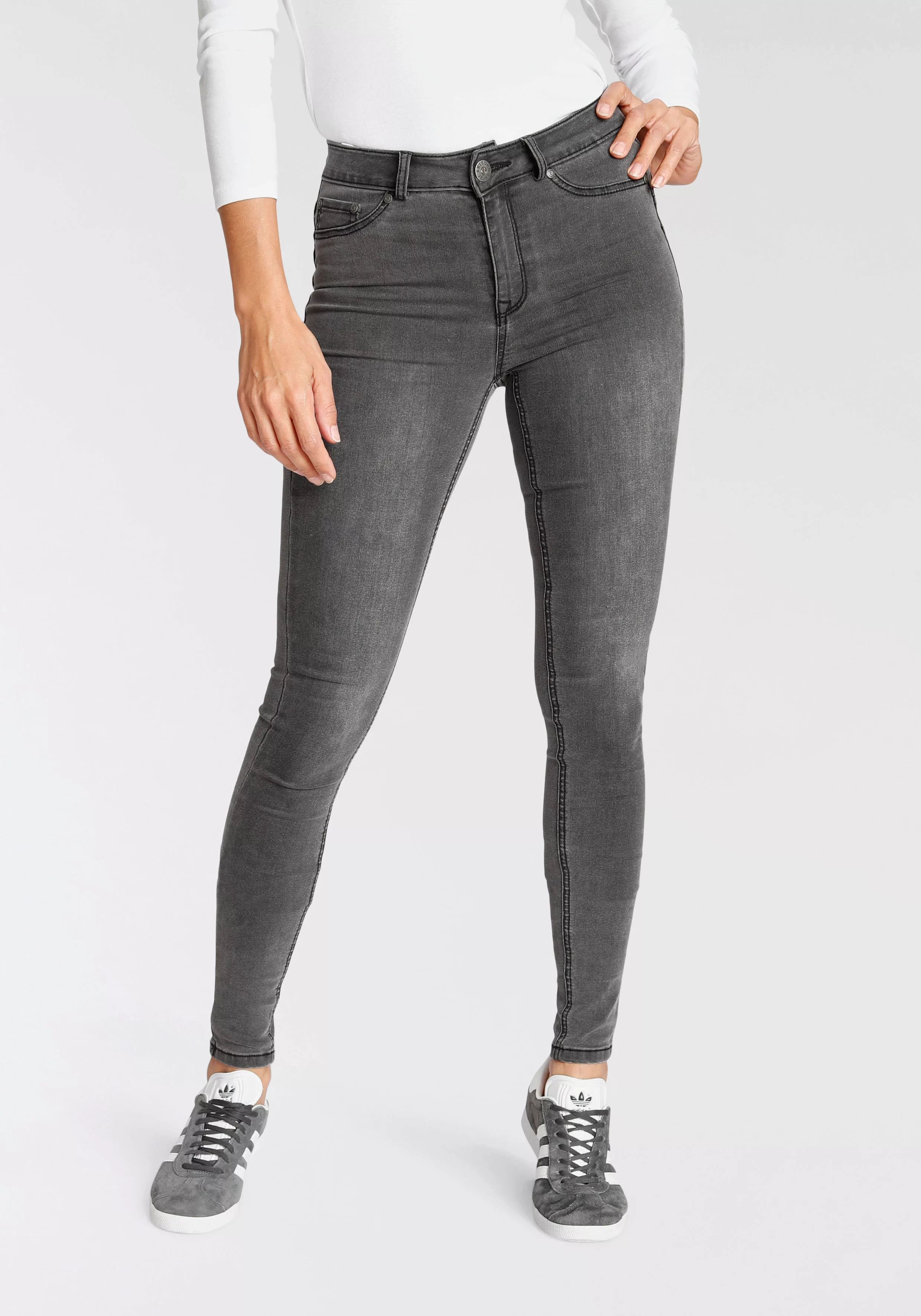 Arizona Skinny-fit-Jeans "Ultra Stretch", skinny-fit, betonte Taille, shapi günstig online kaufen