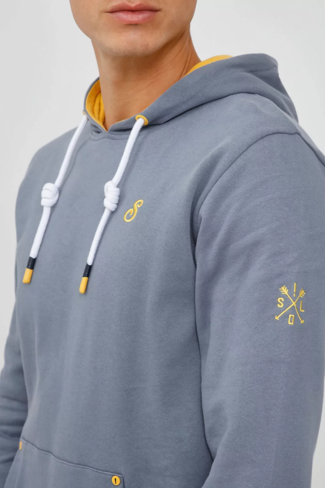 !Solid Hoodie SDKenan Kapuzensweatshirt mit kontrastreichen farblichen Deta günstig online kaufen