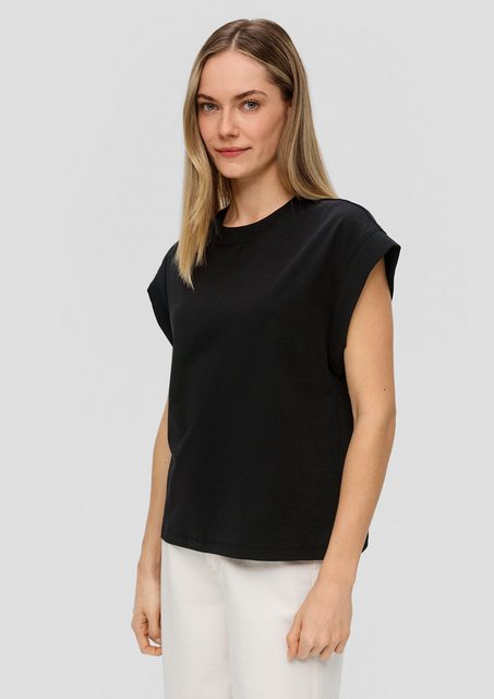 s.Oliver Shirttop T-Shirt aus reiner Baumwolle günstig online kaufen