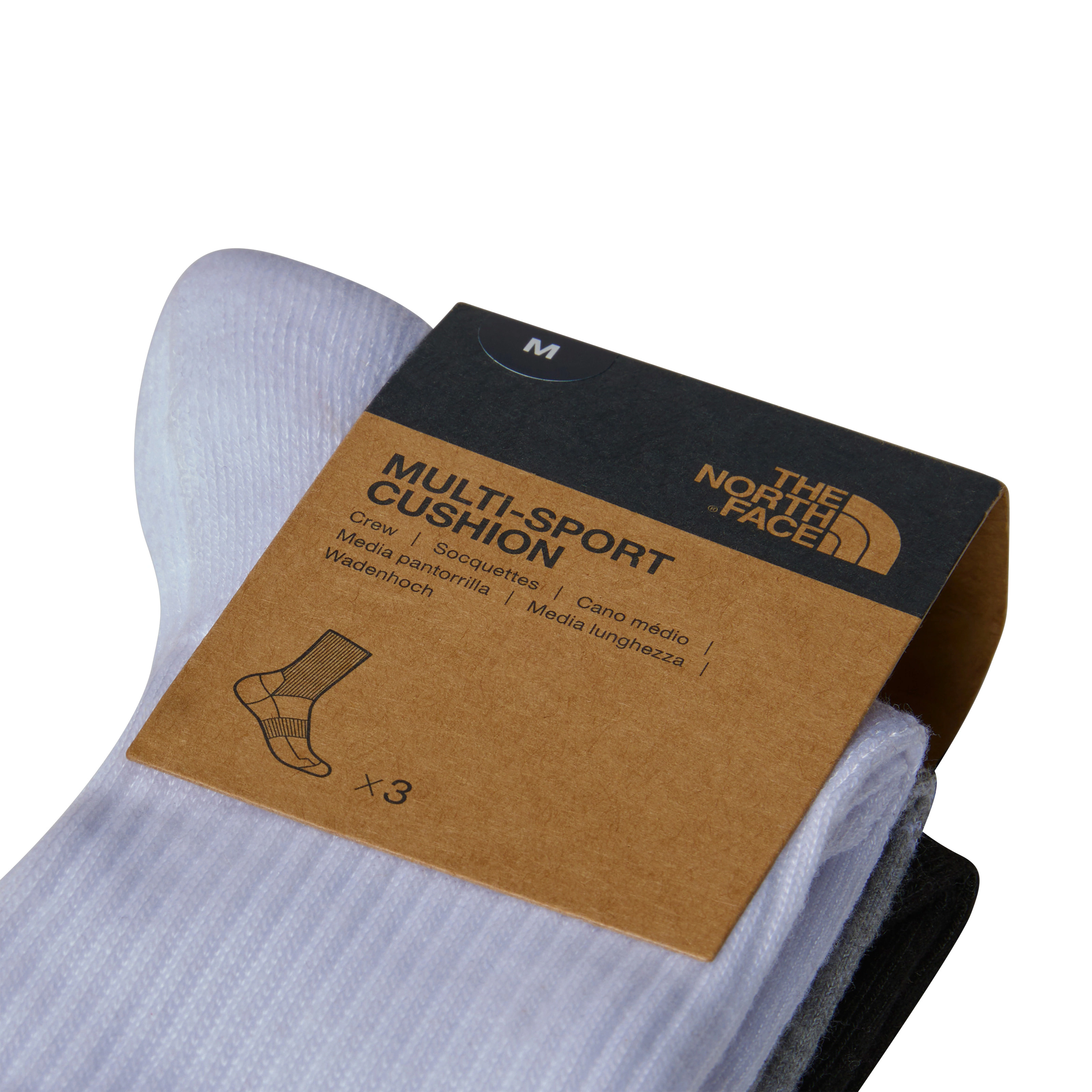 The North Face Sportsocken "MULTI SPORT CUSH CREW SOCK 3P", (3 Paar) günstig online kaufen