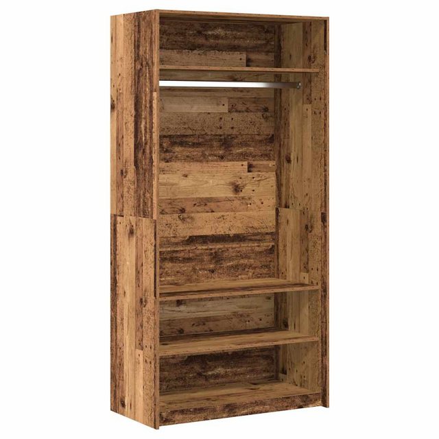 vidaXL Kleiderschrank Kleiderschrank Altholz-Optik 100x50x200 cm Holzwerkst günstig online kaufen