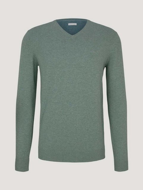 TOM TAILOR Sweatshirt Basic V-Neck Sweater (1-tlg) günstig online kaufen