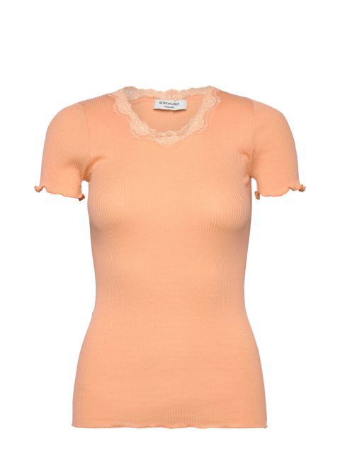 rosemunde T-Shirt RWBeatha SS Regular O-neck Lace T-shirt günstig online kaufen