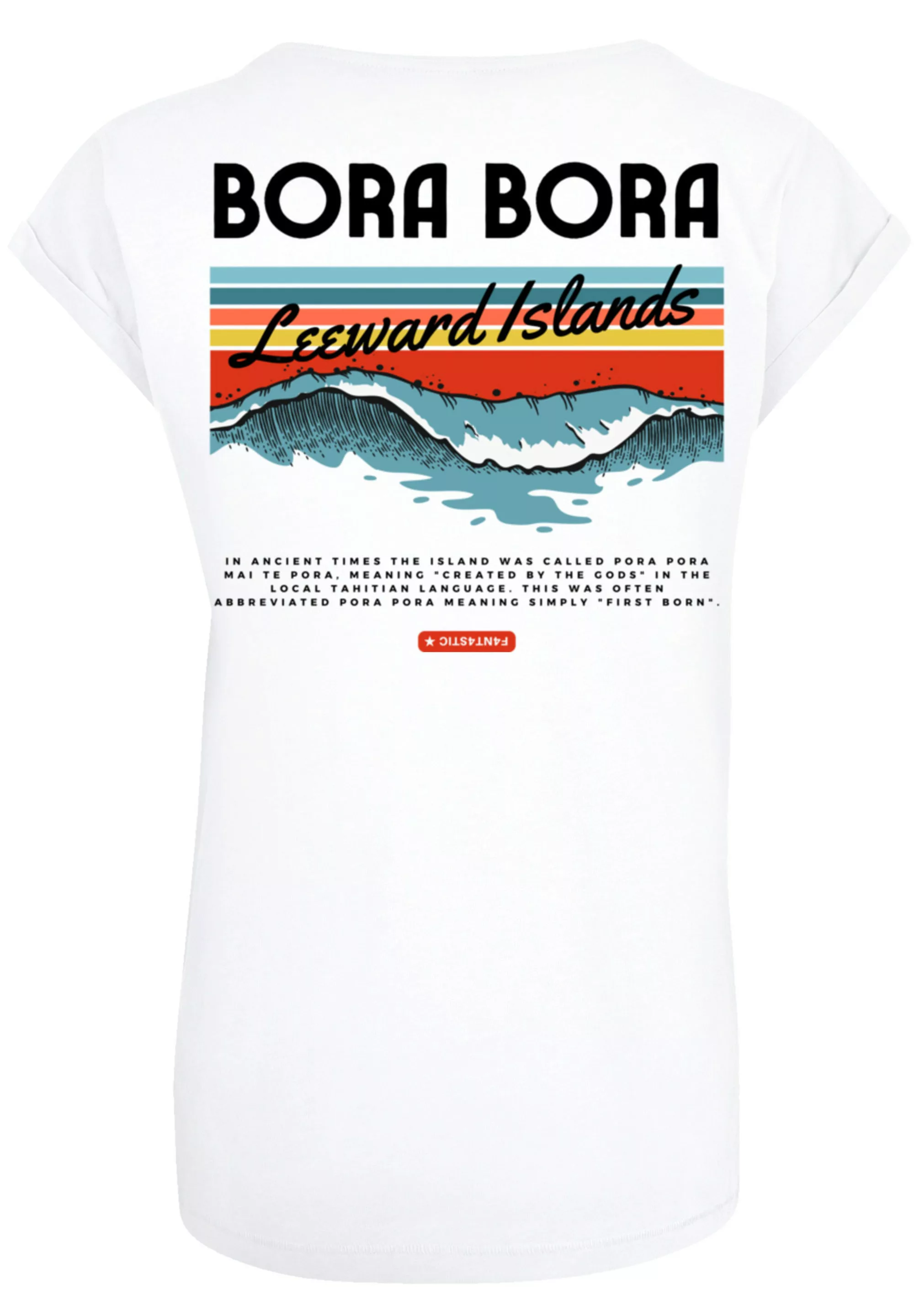 F4NT4STIC T-Shirt "Bora Bora Leewards Island", Print günstig online kaufen