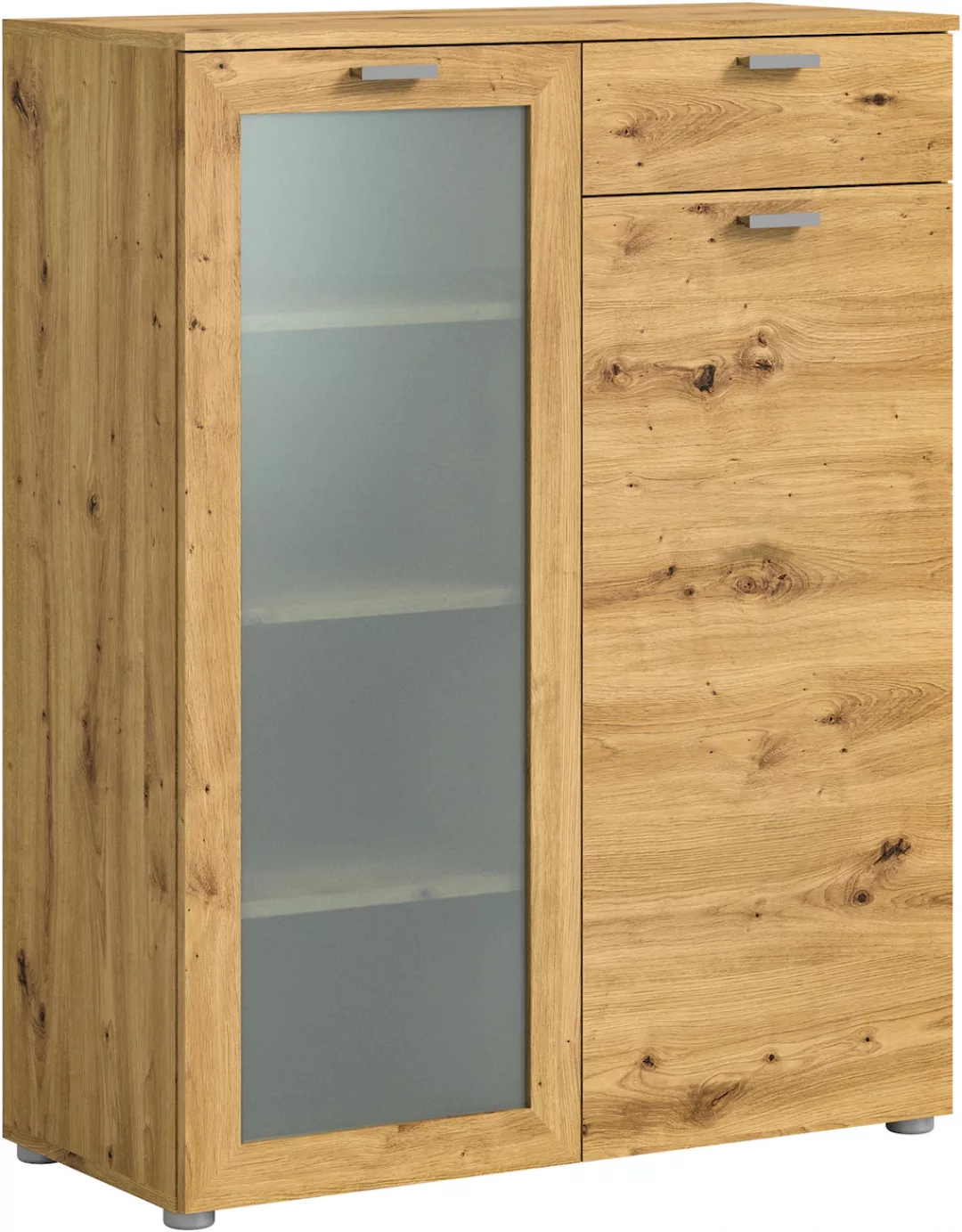 INOSIGN Highboard "Onex, Breite 90 cm, mit Glastür, vielseitig einsetzbar", günstig online kaufen