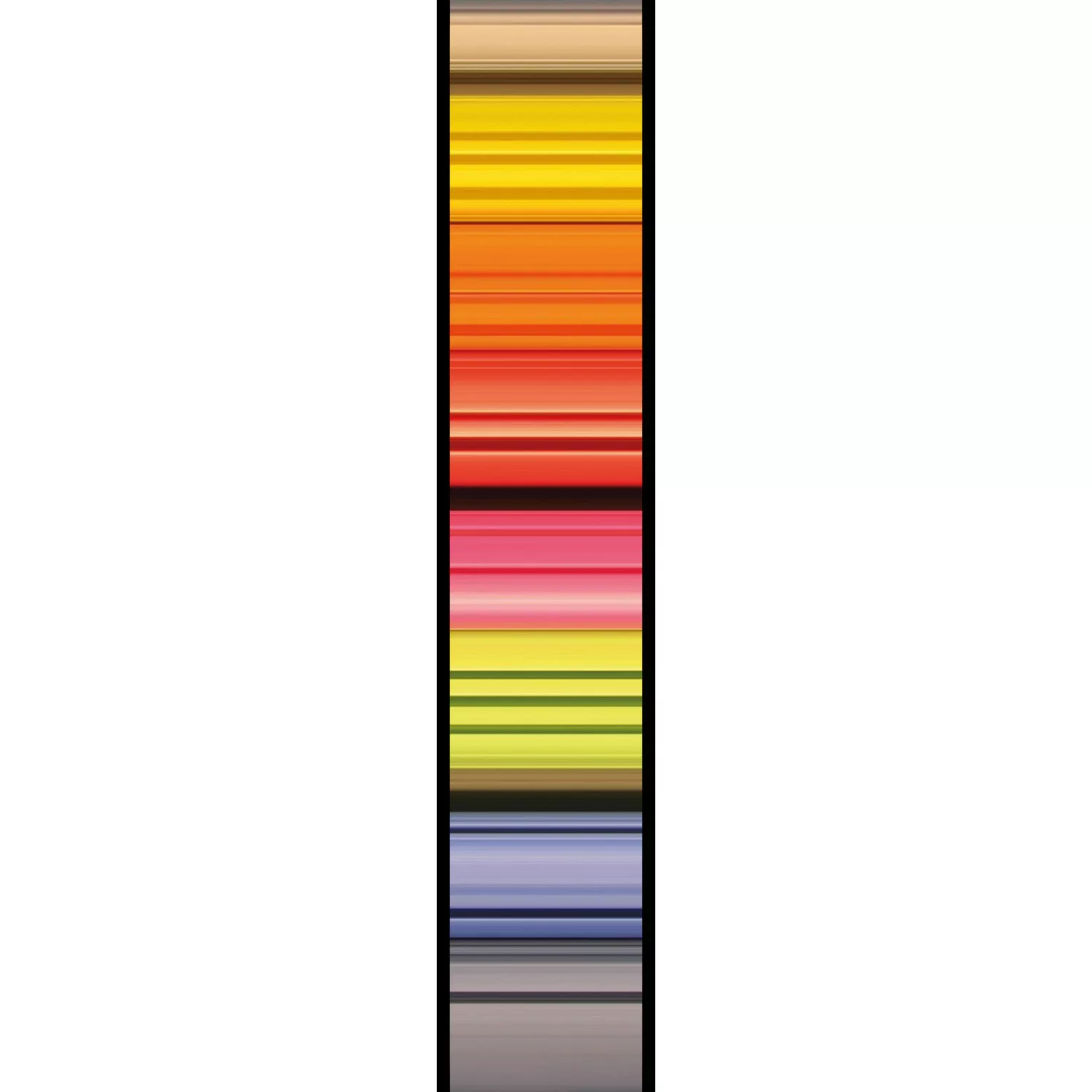 KOMAR Vlies Fototapete - Stripes  - Größe 50 x 270 cm mehrfarbig günstig online kaufen