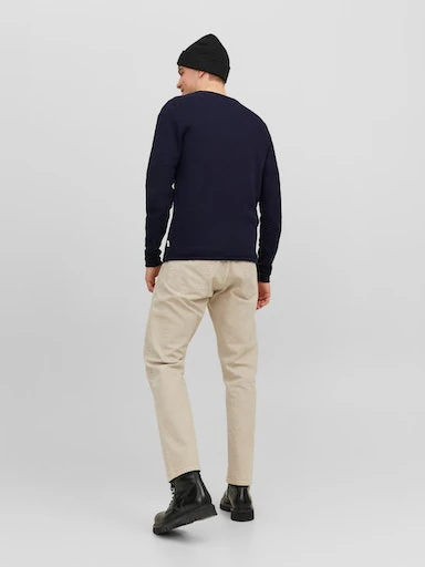 Jack & Jones Rundhalspullover JPRBLUMIGUEL KNIT CREW NECK NOOS günstig online kaufen