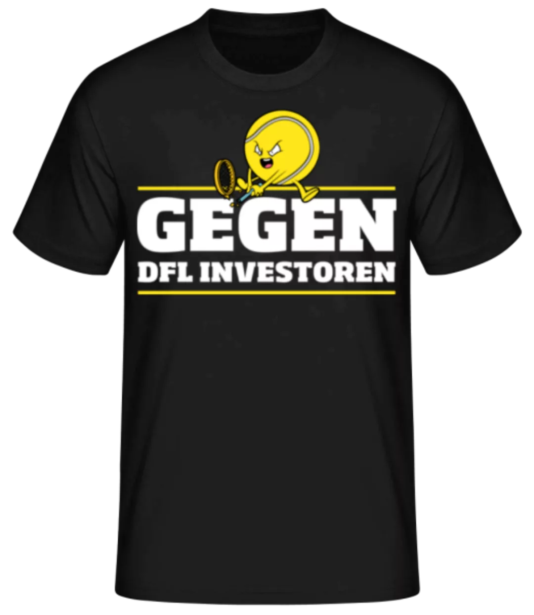 DFL Protest Investoren · Männer Basic T-Shirt günstig online kaufen