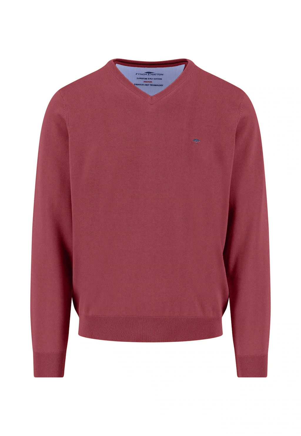 FYNCH-HATTON Strickpullover, mit Logo Stickerei günstig online kaufen