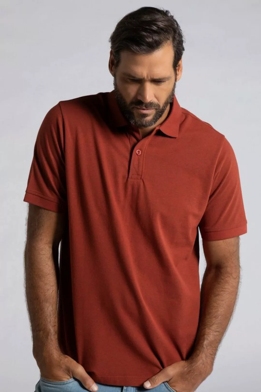 JP1880 Poloshirt Poloshirt Basic Halbarm Piqué bis 10XL günstig online kaufen