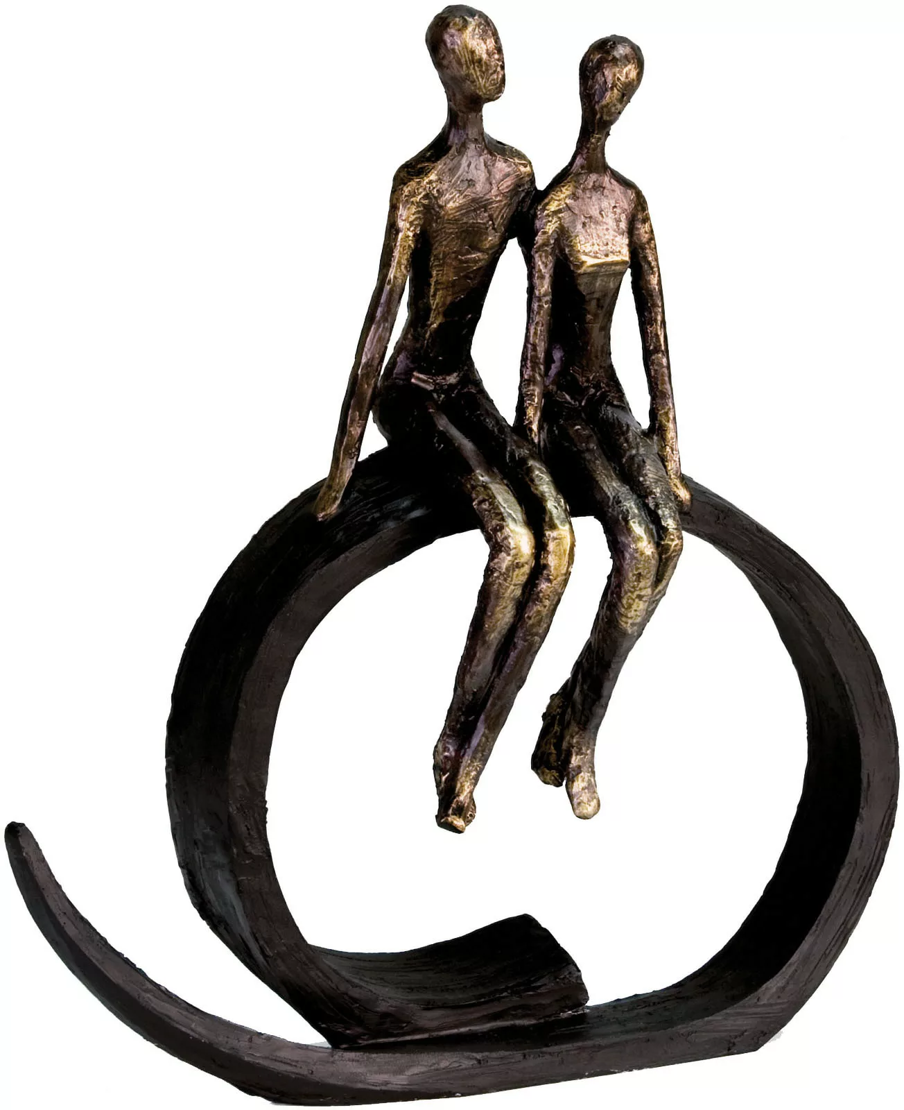 Casablanca by Gilde Dekofigur »Skulptur Close«, Dekoobjekt, Höhe 35 cm, Pär günstig online kaufen