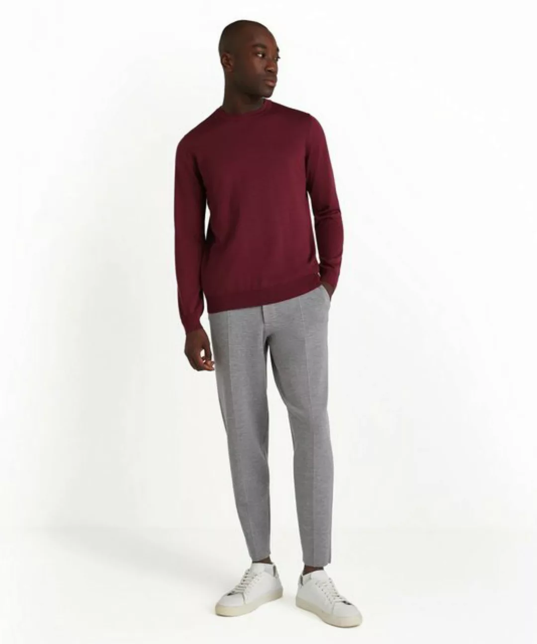 FALKE Strickpullover aus reiner, extrafeiner Merinowolle günstig online kaufen