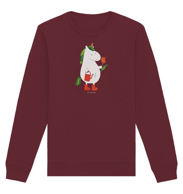 Mr. & Mrs. Panda Longpullover Einhorn Gärtner Größe L - Burgundy - Geschenk günstig online kaufen