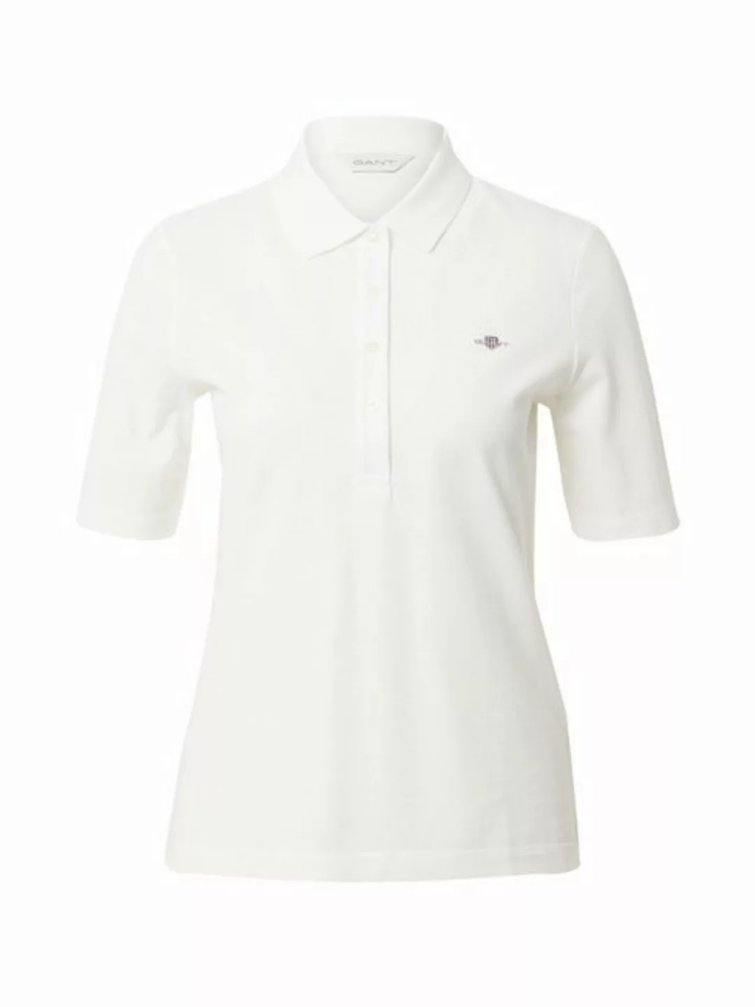 Gant Poloshirt "SLIM SHIELD KA PIQUE POLO", mit grafischer Logostickerei au günstig online kaufen