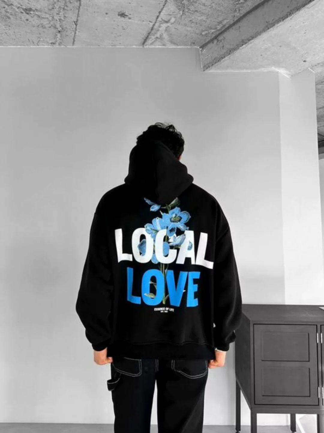 Abluka Hoodie OVERSIZE LOVE FLEECE HOODIE günstig online kaufen