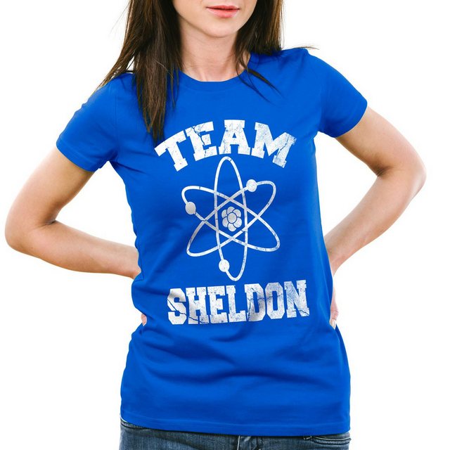 style3 T-Shirt Sheldon College Team the big bang theory cooper bazinga foot günstig online kaufen