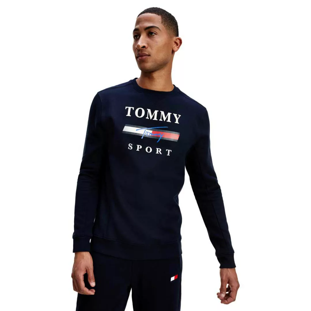 Tommy Hilfiger Sportswear Graphic Crew Sweatshirt S Desert Sky günstig online kaufen