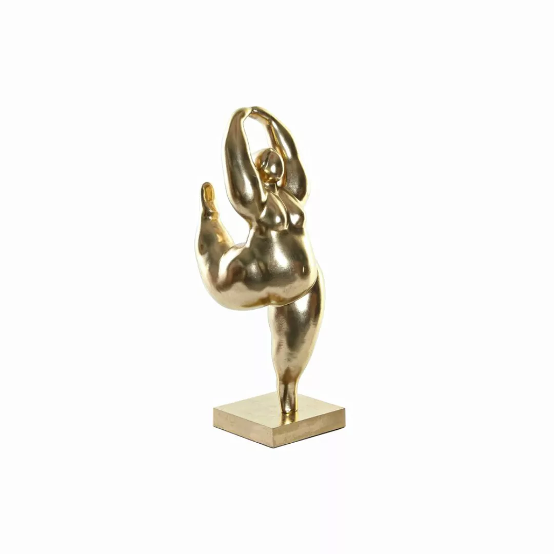 Deko-figur Dkd Home Decor Golden Harz (22 X 18 X 50.5 Cm) günstig online kaufen