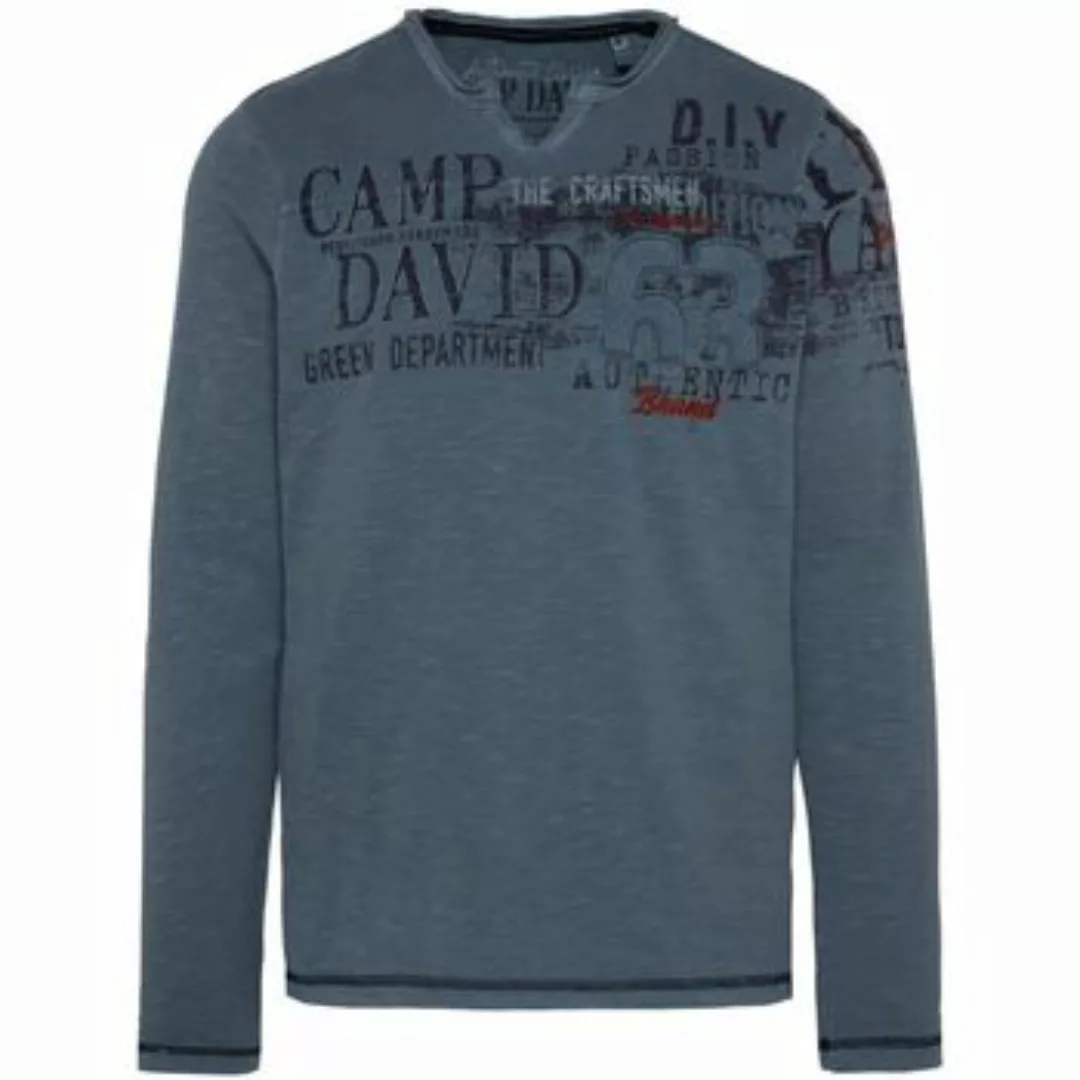 Camp David  Langarmshirt Longsleeve THE CRAFTSMEN Langarmshirt günstig online kaufen