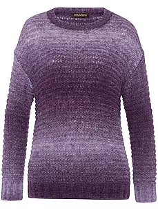 Rundhals-Pullover Inkadoro lila günstig online kaufen