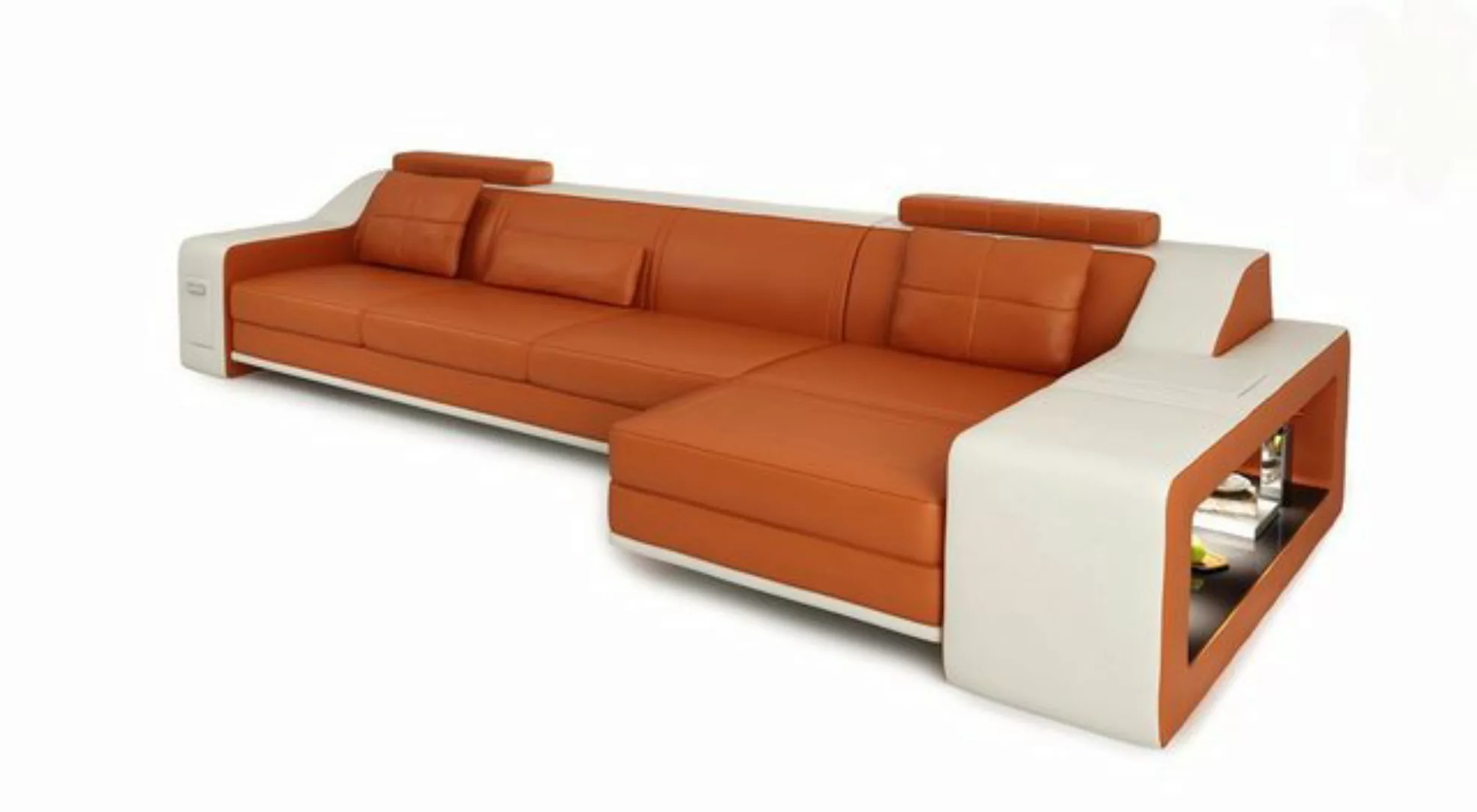 JVmoebel Ecksofa, Designer Sofa Couch Ecksofa mit Hocker Polster Garnitur günstig online kaufen