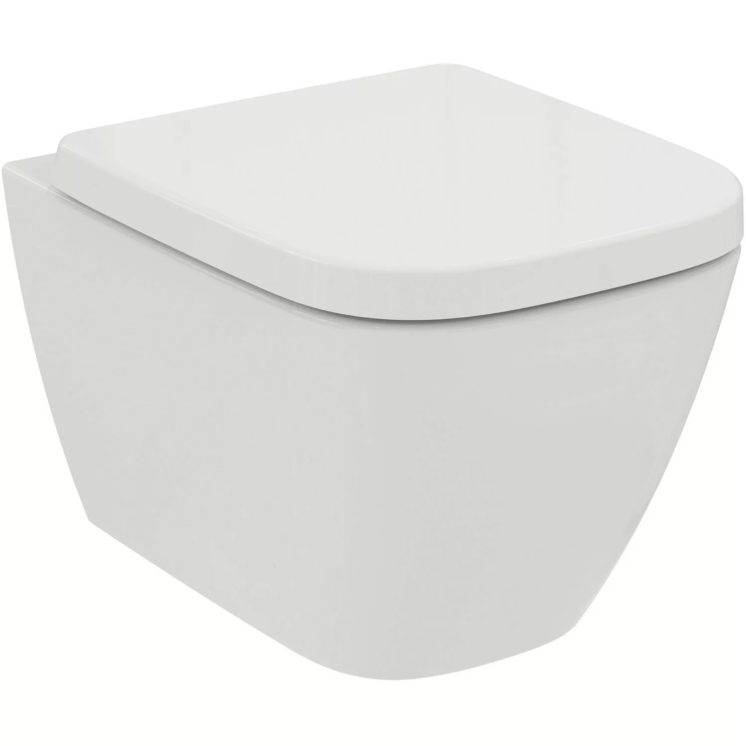 Ideal Standard WC-Paket i.life S Randlos mit WC-Sitz Softclosing 48 cm Weiß günstig online kaufen