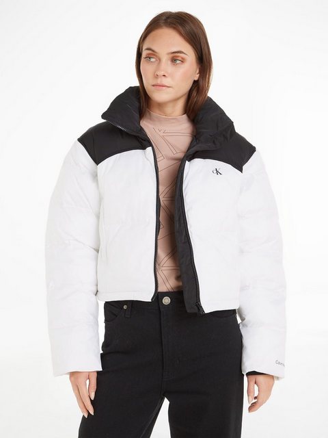 Calvin Klein Jeans Outdoorjacke BLOCKED CROPPED PUFFER günstig online kaufen