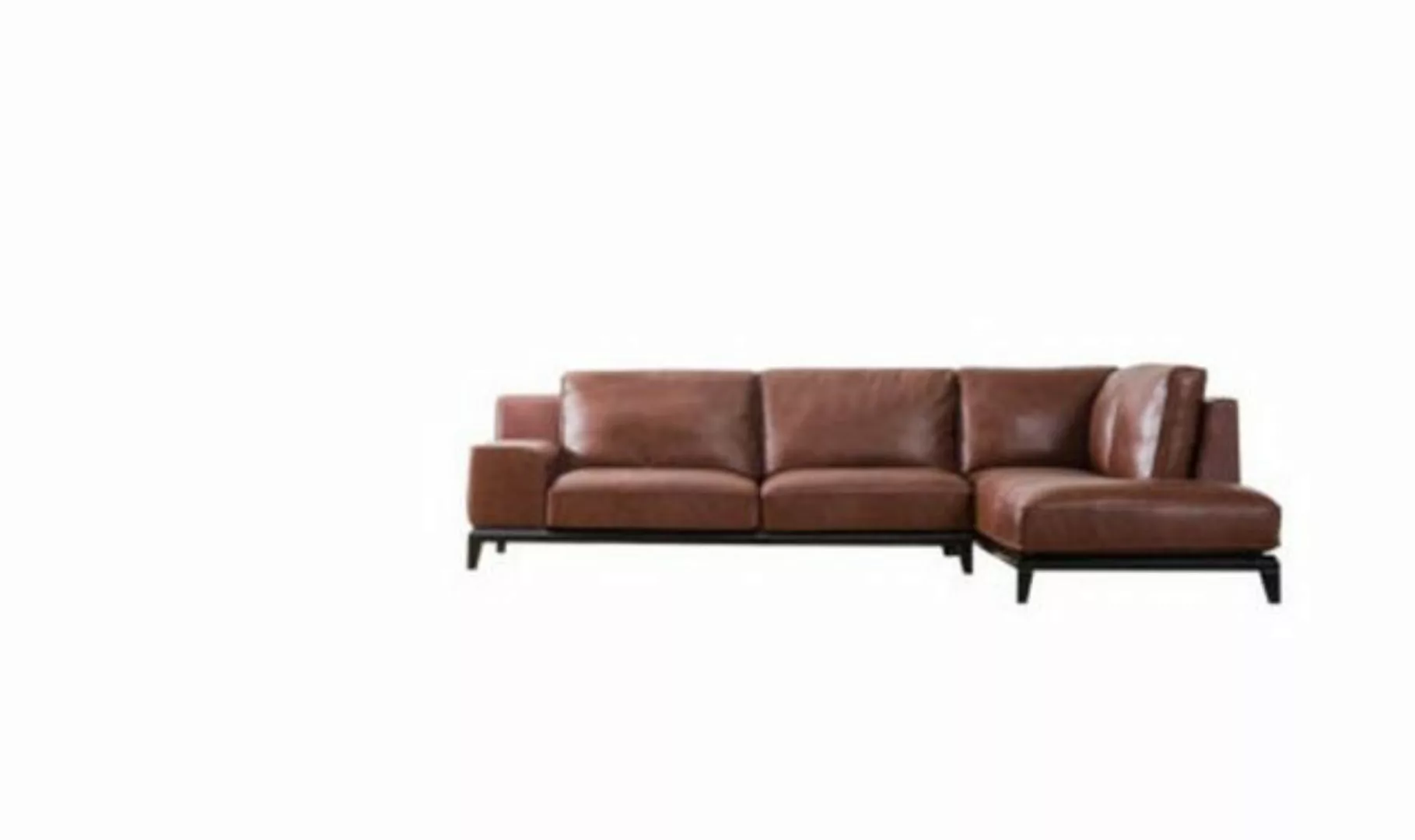 JVmoebel Ecksofa, Echt Leder Sofa Couch Sitz Garnitur Wohn Landschaft Sofas günstig online kaufen